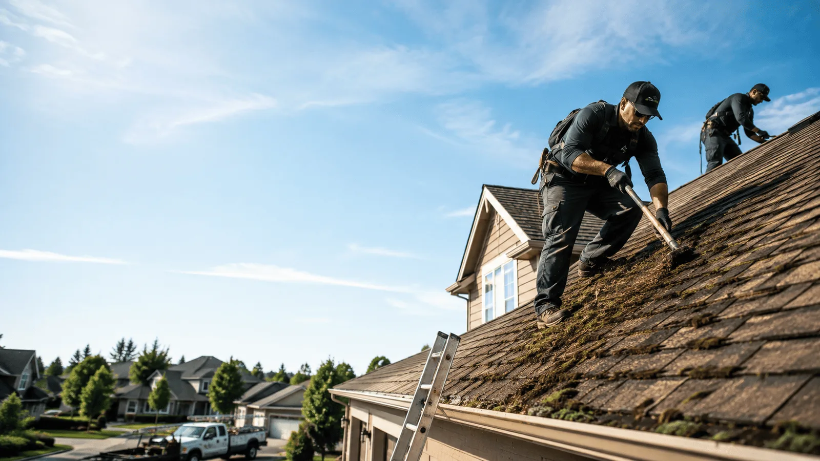 Roof Moss Removal in Plainfield, CT near me